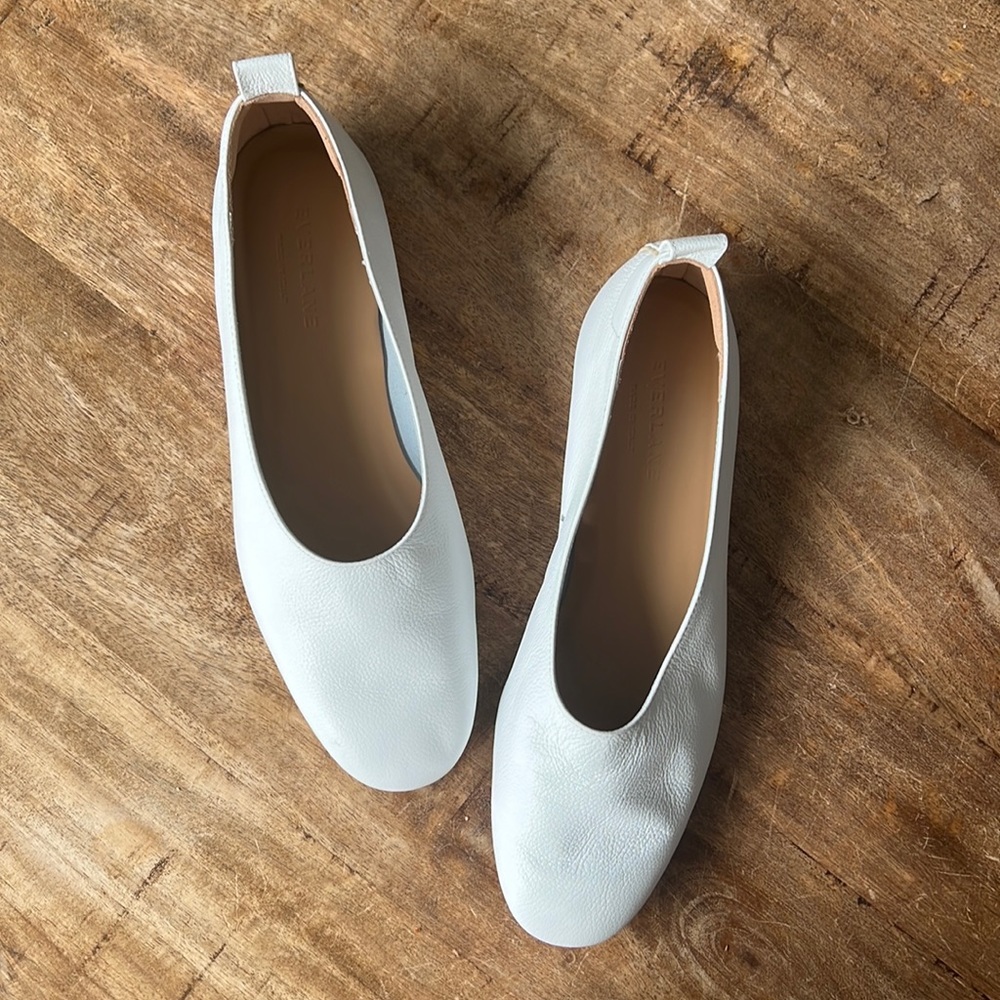 Everlane Leather Day Glove White